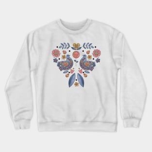 Scandinavian Folklore bird Crewneck Sweatshirt